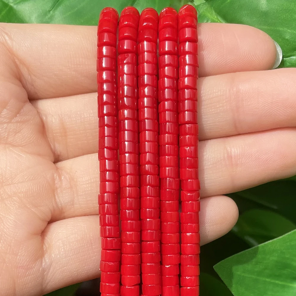 Natural Turquoises Quartz Lapis Lazuli Rondelle Spacer Beads 4*2mm Flat Round Disc Stone Beads for Jewelry DIY Making Bracelet