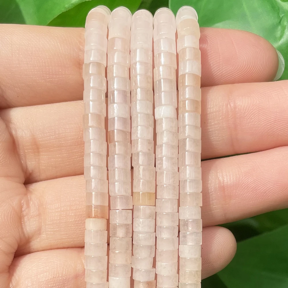Natural Turquoises Quartz Lapis Lazuli Rondelle Spacer Beads 4*2mm Flat Round Disc Stone Beads for Jewelry DIY Making Bracelet