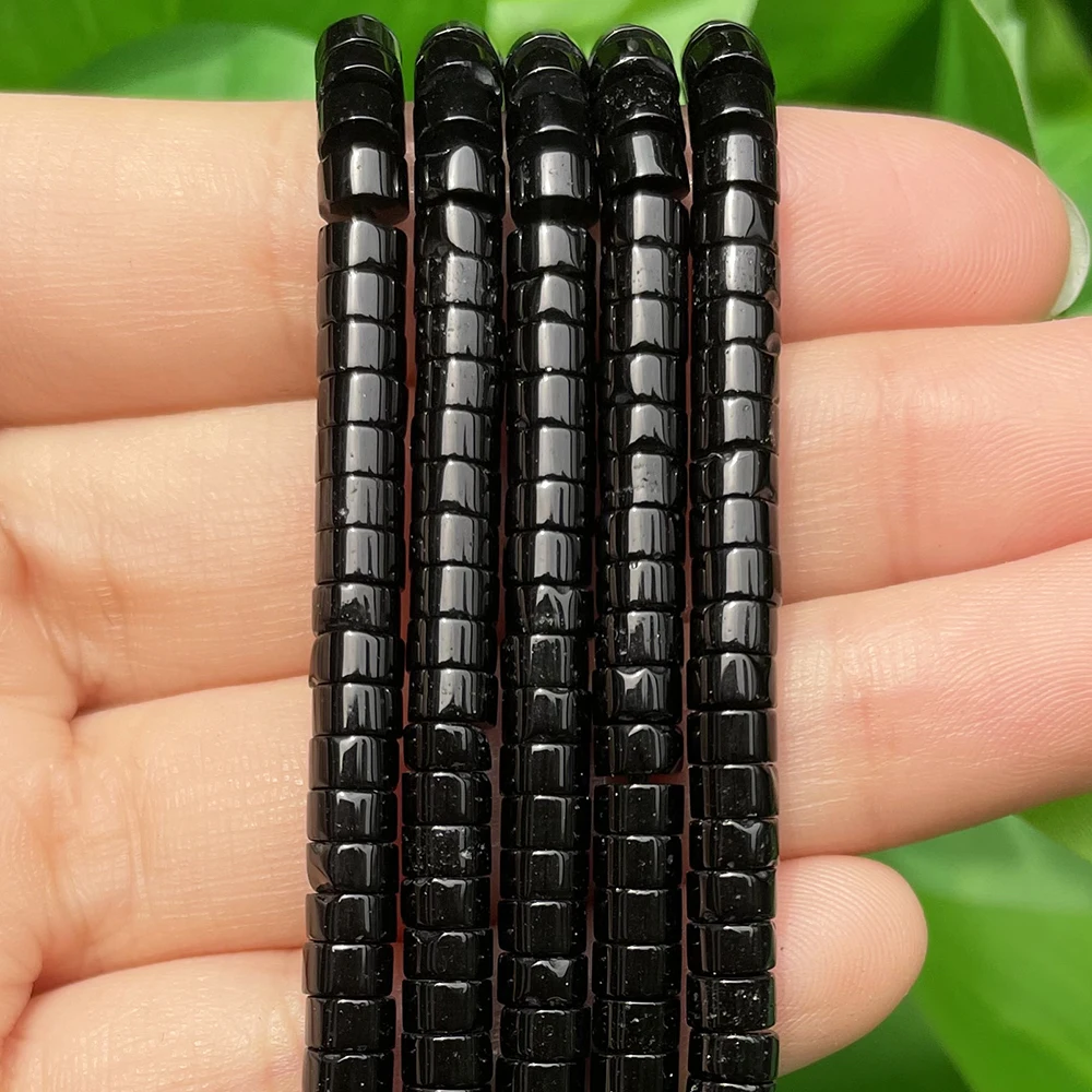 Natural Turquoises Quartz Lapis Lazuli Rondelle Spacer Beads 4*2mm Flat Round Disc Stone Beads for Jewelry DIY Making Bracelet