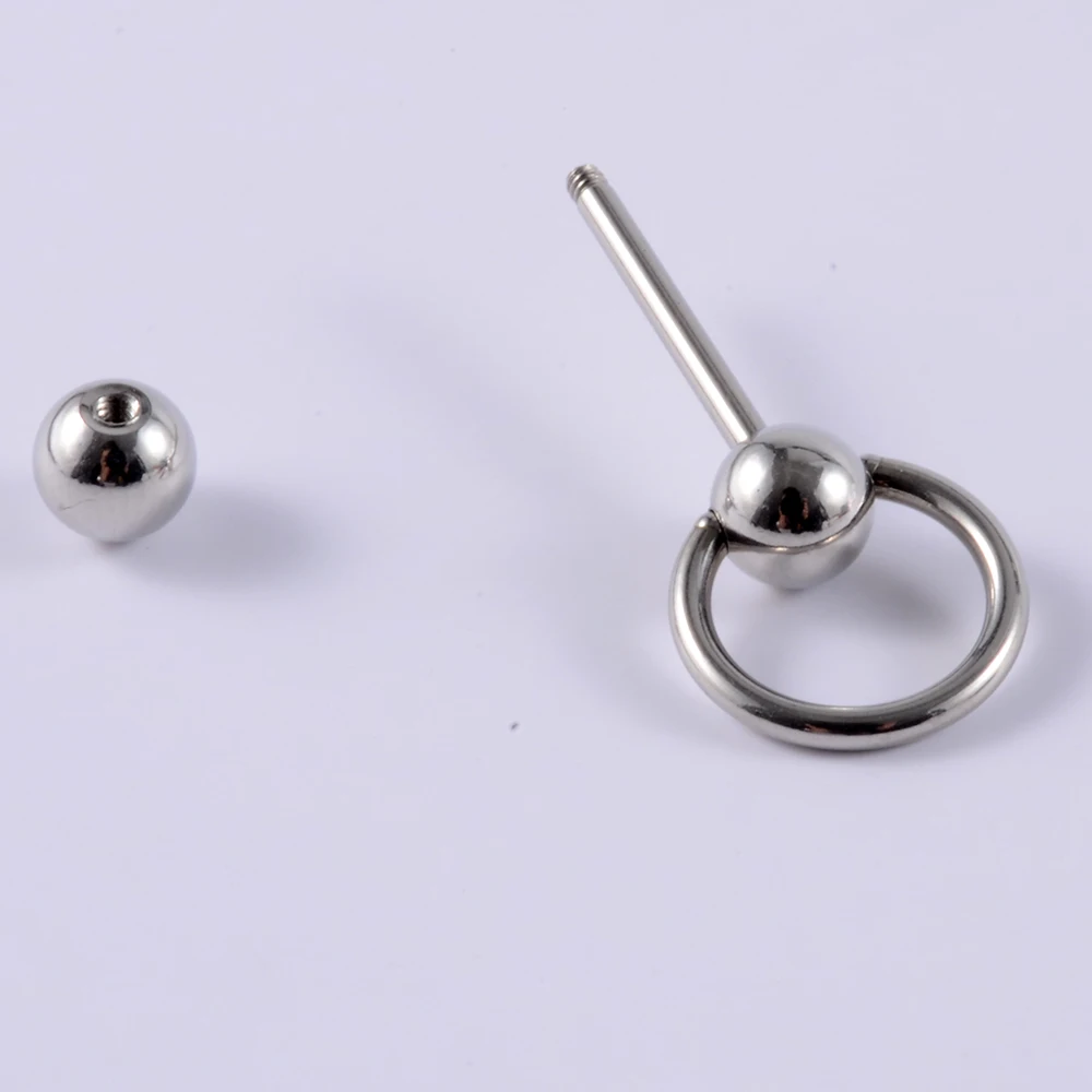 1PC Punk Tongue Nail Middle Finger Surgical Steel Anodizing Prevent Allergic Tongue Barbells Sexy Unisex Body Piercing Jewelry