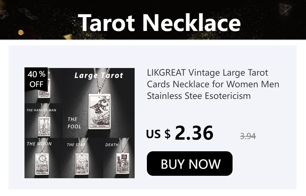 LIKGREAT Tarot Card Charms Bracelets for Women Men The Major Arcana Amulet Stainless Steel Classic Tarot Wrist Jewelry Gifts
