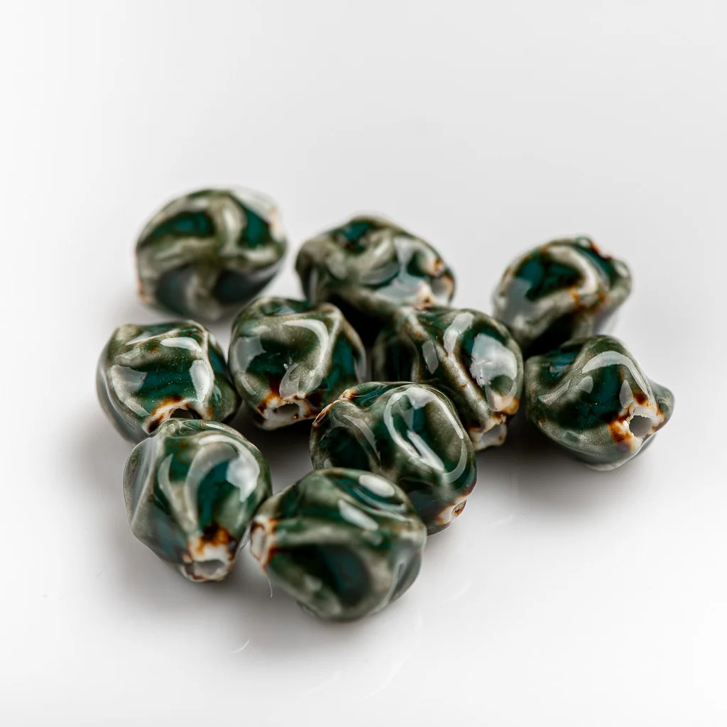 18#10pcs Specail Shape Ceramic Beads Pendant Porcelain Jewelry Part for Necklace Bracelet #XN084 création de bijoux
