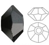 Czech Bicone Black 2/3/4/5/6/8/10mm Faceted Glass Crystal Bead for Crafts Jewelry Making Charms Accessories Needlework Wholesale