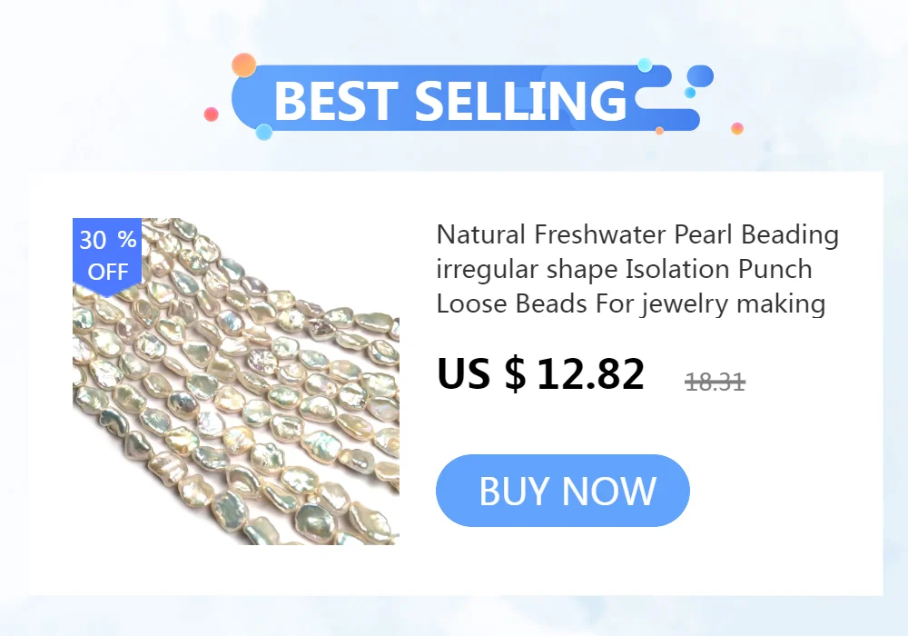Natural Freshwater Pearl Baroque White pink Irregular Beads for Jewelry Making DIY Earrings Bracelet Necklace Accessories