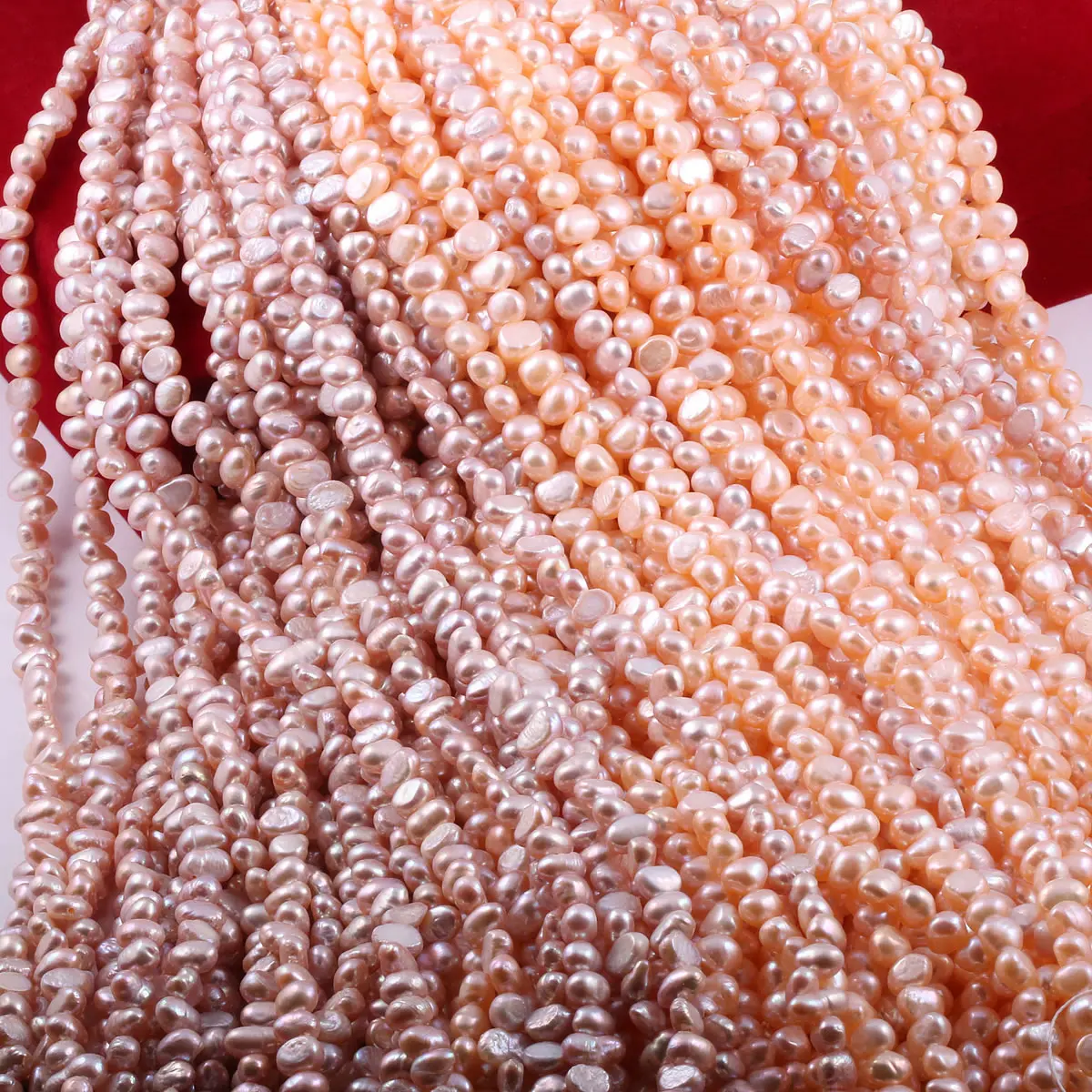 Natural Freshwater Pearl Baroque White pink Irregular Beads for Jewelry Making DIY Earrings Bracelet Necklace Accessories