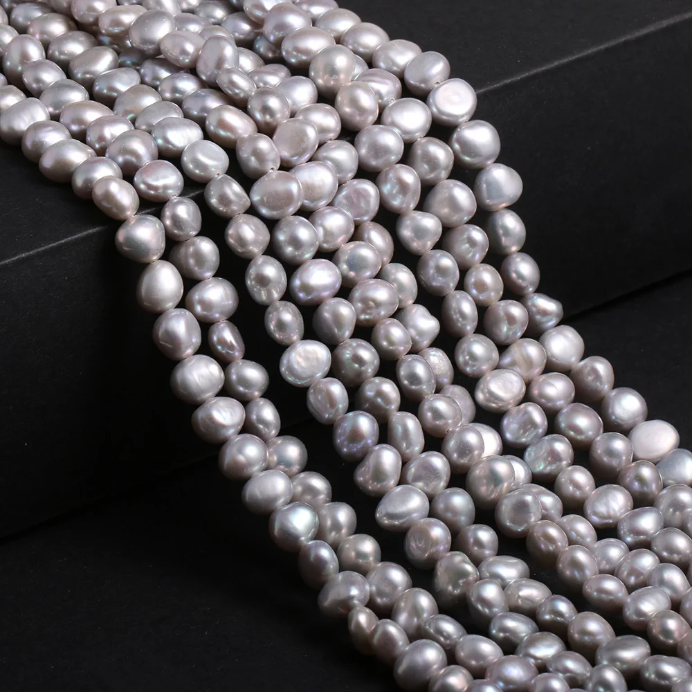 Natural Freshwater Pearl Baroque White pink Irregular Beads for Jewelry Making DIY Earrings Bracelet Necklace Accessories