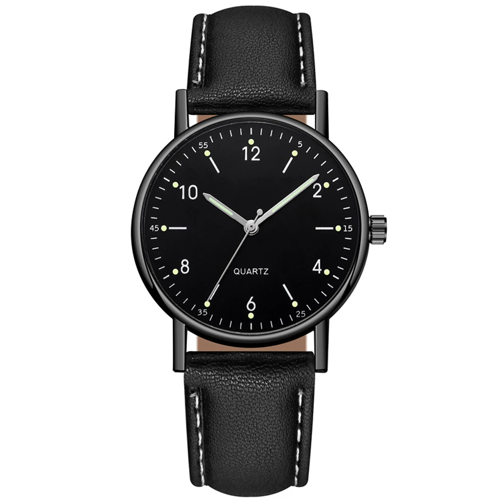 Watch Ladies Women's High-end Male Female Quartz Men Stainless Steel Luminous Dial Leisure Wristwatch Ladies Girls Clock