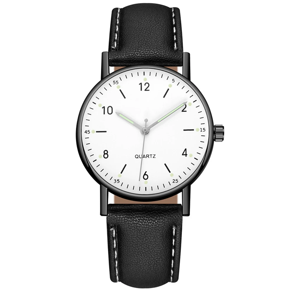 Watch Ladies Women's High-end Male Female Quartz Men Stainless Steel Luminous Dial Leisure Wristwatch Ladies Girls Clock
