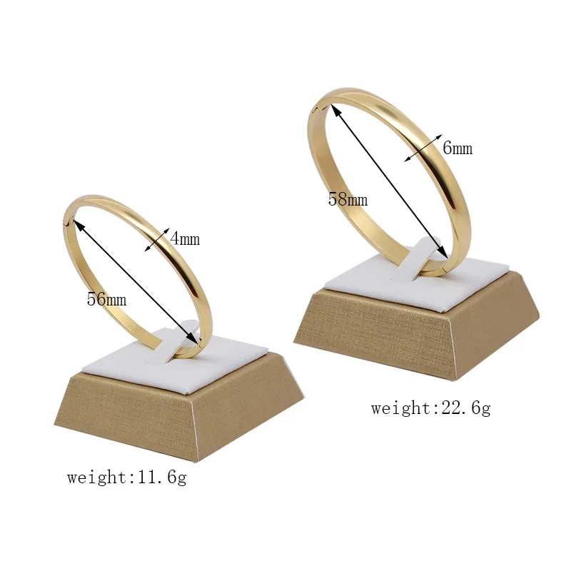 Best-Selling Jewelry Oval Shape Stainless Steel Bracelets Parent-Child Series Love Bangle for Women Party Gifts Wholesale