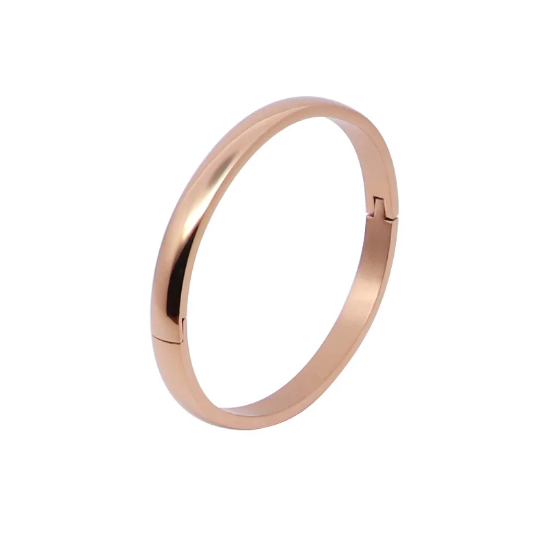 Best-Selling Jewelry Oval Shape Stainless Steel Bracelets Parent-Child Series Love Bangle for Women Party Gifts Wholesale