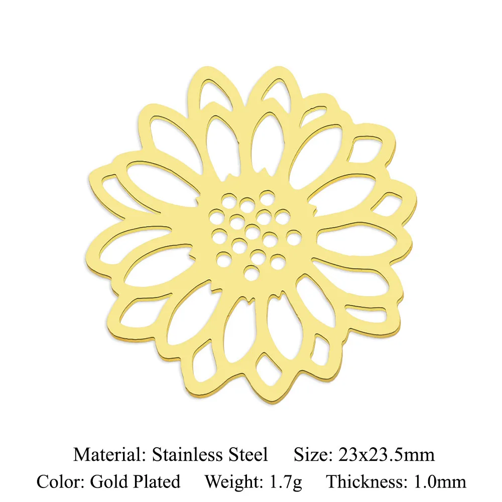 10pcs/lot 316 Stainless Steel Evil Eye Lotus DIY Earring Pendant Wholesale Jewelry Charms Angel Wing Yoga Tree of Life Custom