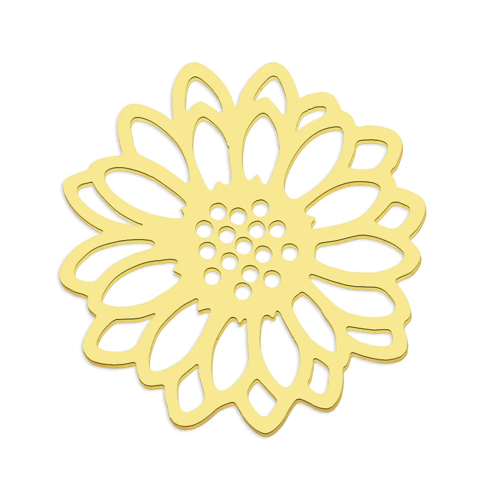 10pcs/lot 316 Stainless Steel Evil Eye Lotus DIY Earring Pendant Wholesale Jewelry Charms Angel Wing Yoga Tree of Life Custom
