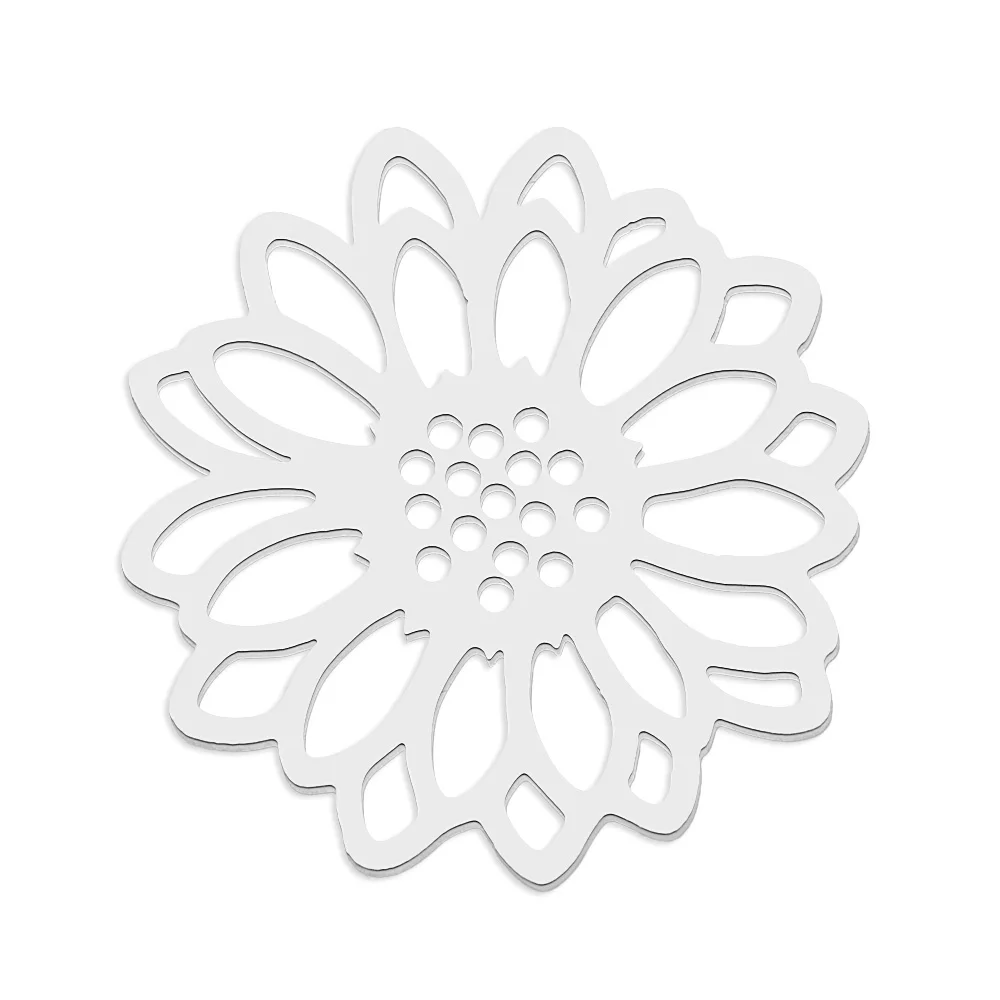 10pcs/lot 316 Stainless Steel Evil Eye Lotus DIY Earring Pendant Wholesale Jewelry Charms Angel Wing Yoga Tree of Life Custom