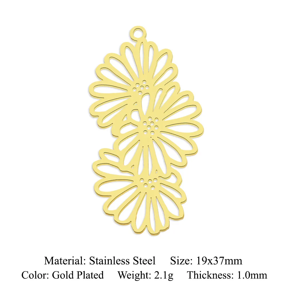 10pcs/lot 316 Stainless Steel Evil Eye Lotus DIY Earring Pendant Wholesale Jewelry Charms Angel Wing Yoga Tree of Life Custom