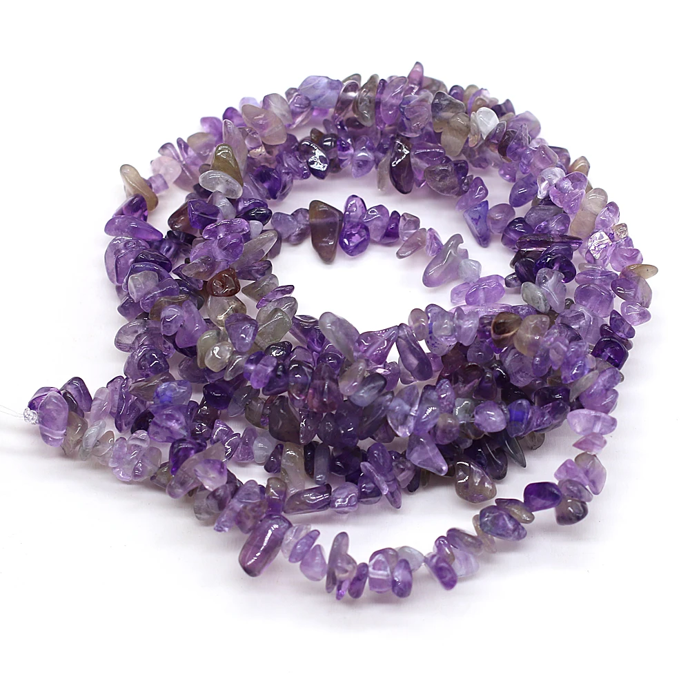 Natural stone Beads Irregular Shaped Amethysts Gravel Exquisite Beaded For Jewelry Making DIY Bracelet Necklace Accessories