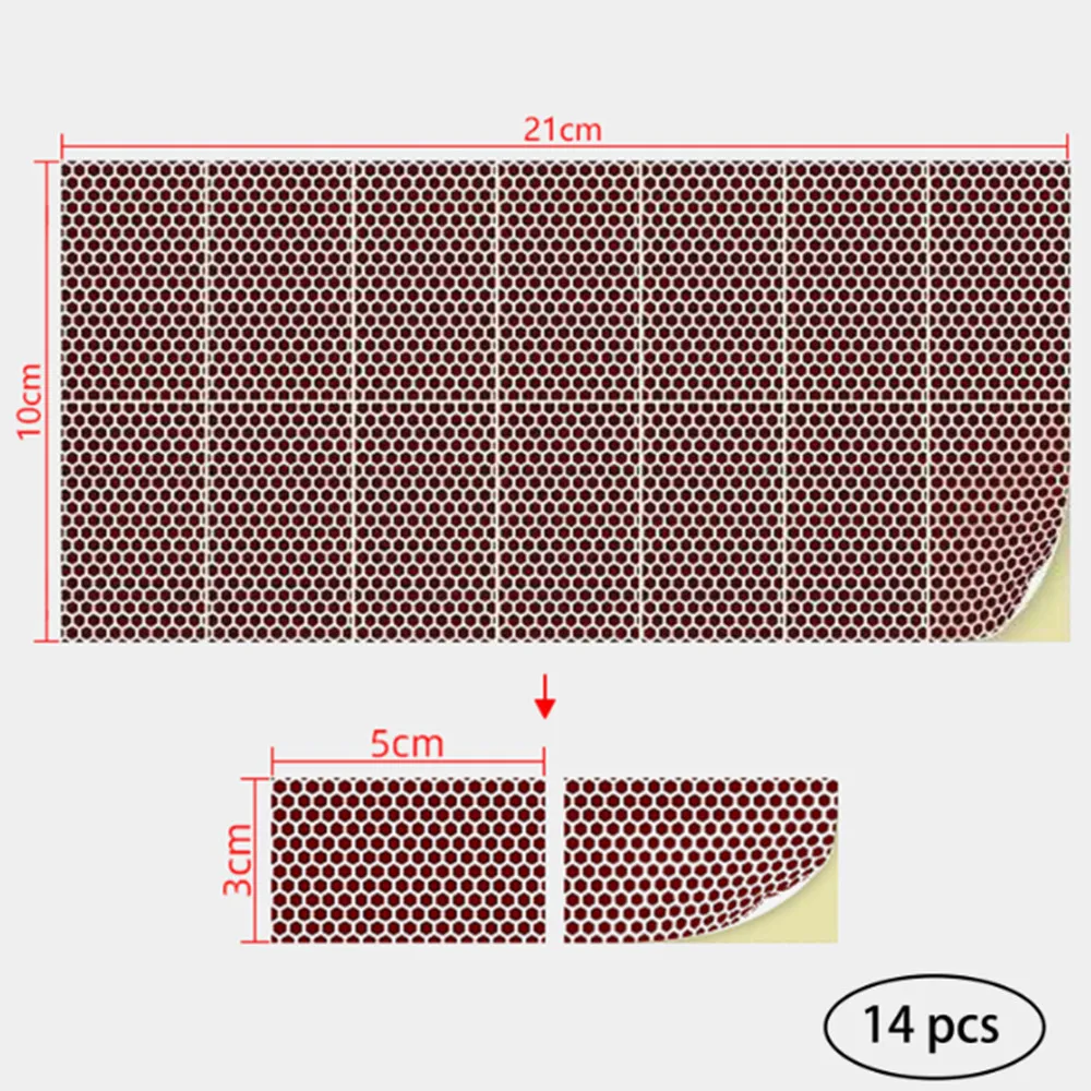 Match Striker Paper Self-adhesive Phosphorus Diy Manual Match Eraser Leather Flower Phosphorus Paper Use to Stick to Bottom
