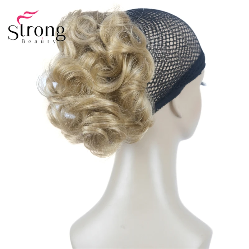 StrongBeauty Silver Short Natural Wave Ponytail Hair Extension With Claw Clip In Hairpiece COLOUR CHOICES