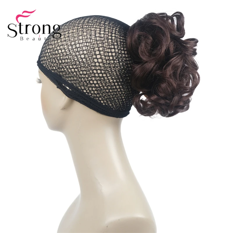 StrongBeauty Silver Short Natural Wave Ponytail Hair Extension With Claw Clip In Hairpiece COLOUR CHOICES