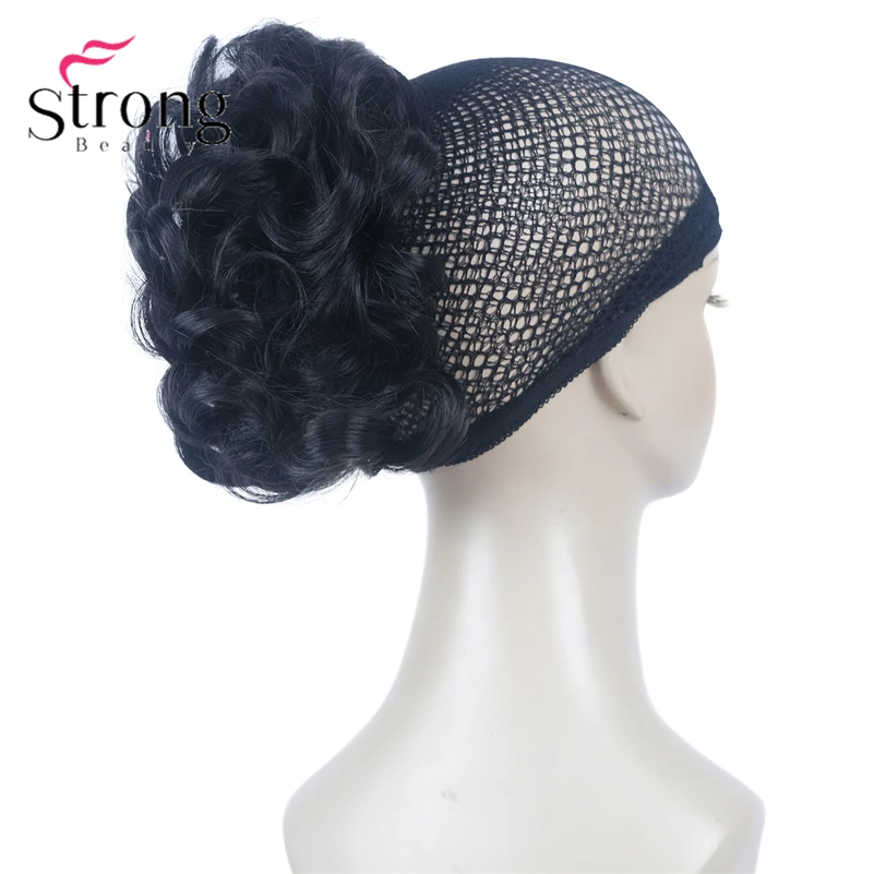 StrongBeauty Silver Short Natural Wave Ponytail Hair Extension With Claw Clip In Hairpiece COLOUR CHOICES