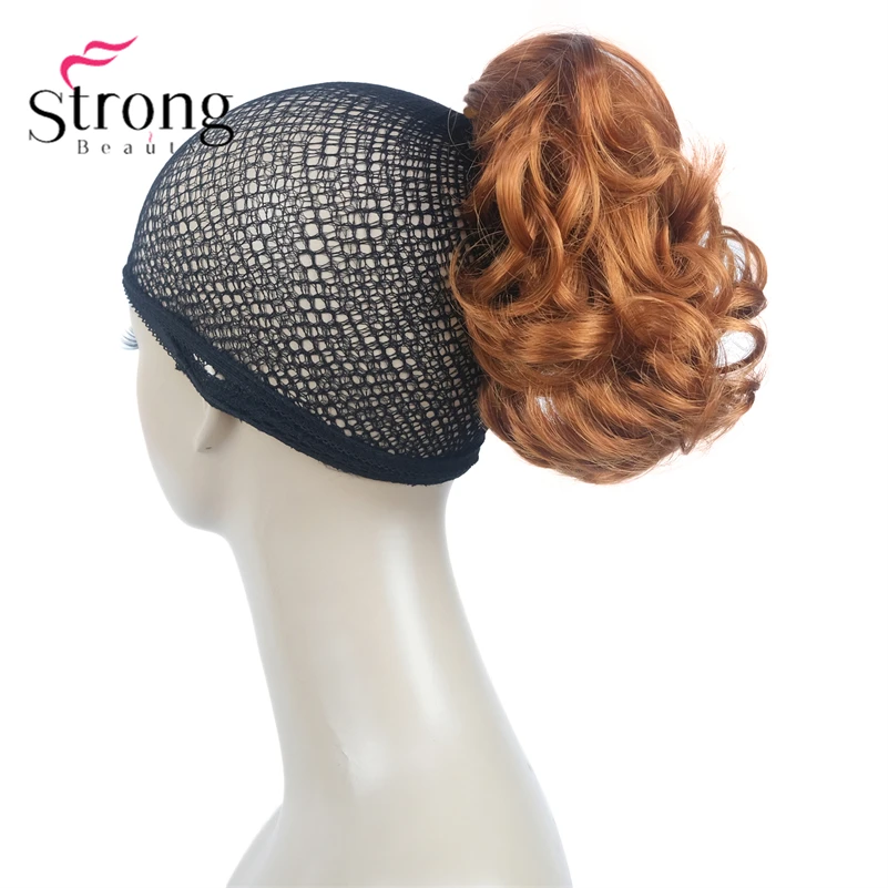 StrongBeauty Silver Short Natural Wave Ponytail Hair Extension With Claw Clip In Hairpiece COLOUR CHOICES