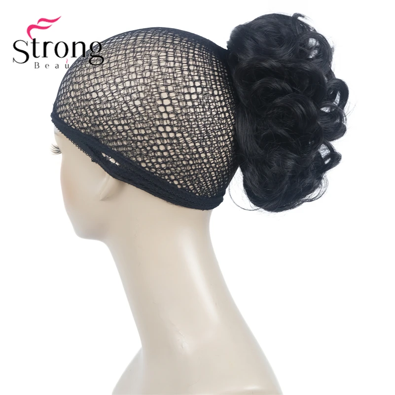 StrongBeauty Silver Short Natural Wave Ponytail Hair Extension With Claw Clip In Hairpiece COLOUR CHOICES