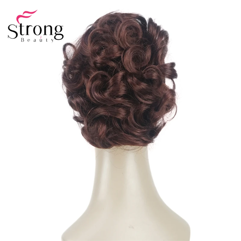 StrongBeauty Silver Short Natural Wave Ponytail Hair Extension With Claw Clip In Hairpiece COLOUR CHOICES