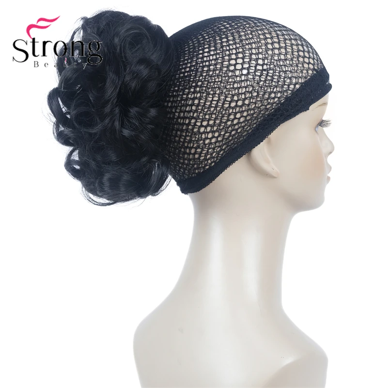 StrongBeauty Silver Short Natural Wave Ponytail Hair Extension With Claw Clip In Hairpiece COLOUR CHOICES