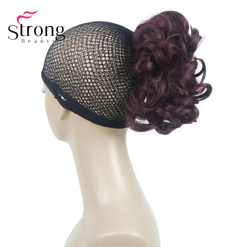 StrongBeauty Silver Short Natural Wave Ponytail Hair Extension With Claw Clip In Hairpiece COLOUR CHOICES