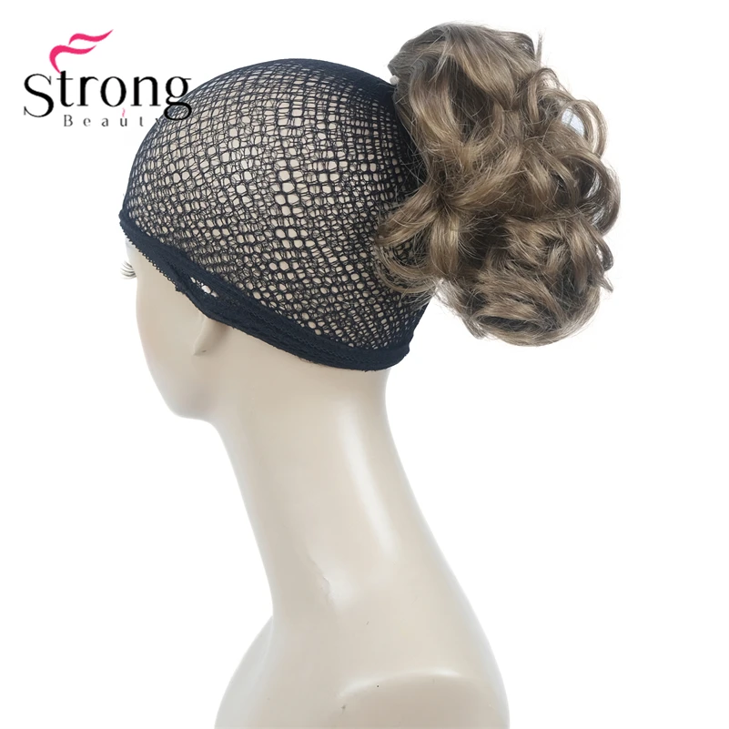 StrongBeauty Silver Short Natural Wave Ponytail Hair Extension With Claw Clip In Hairpiece COLOUR CHOICES