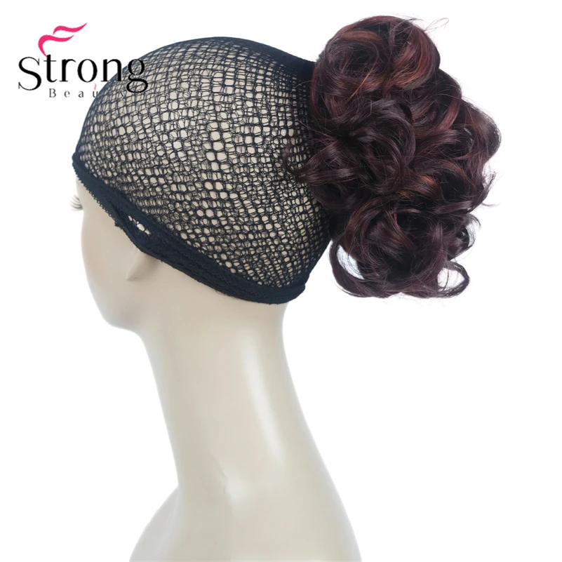 StrongBeauty Silver Short Natural Wave Ponytail Hair Extension With Claw Clip In Hairpiece COLOUR CHOICES