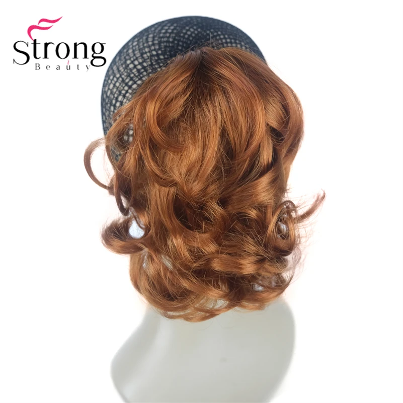 StrongBeauty Silver Short Natural Wave Ponytail Hair Extension With Claw Clip In Hairpiece COLOUR CHOICES