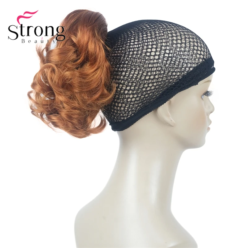 StrongBeauty Silver Short Natural Wave Ponytail Hair Extension With Claw Clip In Hairpiece COLOUR CHOICES