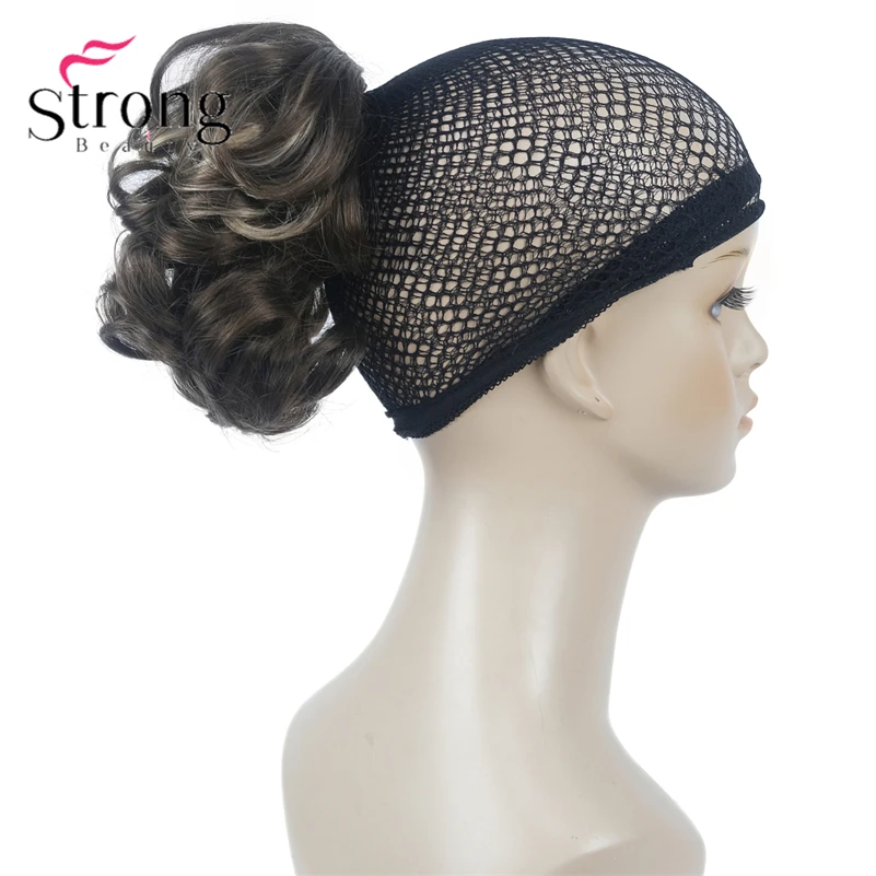 StrongBeauty Silver Short Natural Wave Ponytail Hair Extension With Claw Clip In Hairpiece COLOUR CHOICES