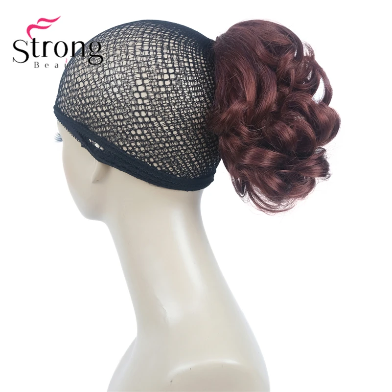 StrongBeauty Silver Short Natural Wave Ponytail Hair Extension With Claw Clip In Hairpiece COLOUR CHOICES