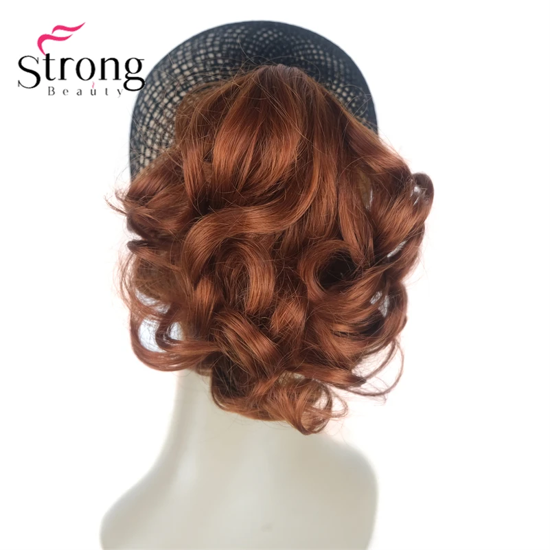 StrongBeauty Silver Short Natural Wave Ponytail Hair Extension With Claw Clip In Hairpiece COLOUR CHOICES