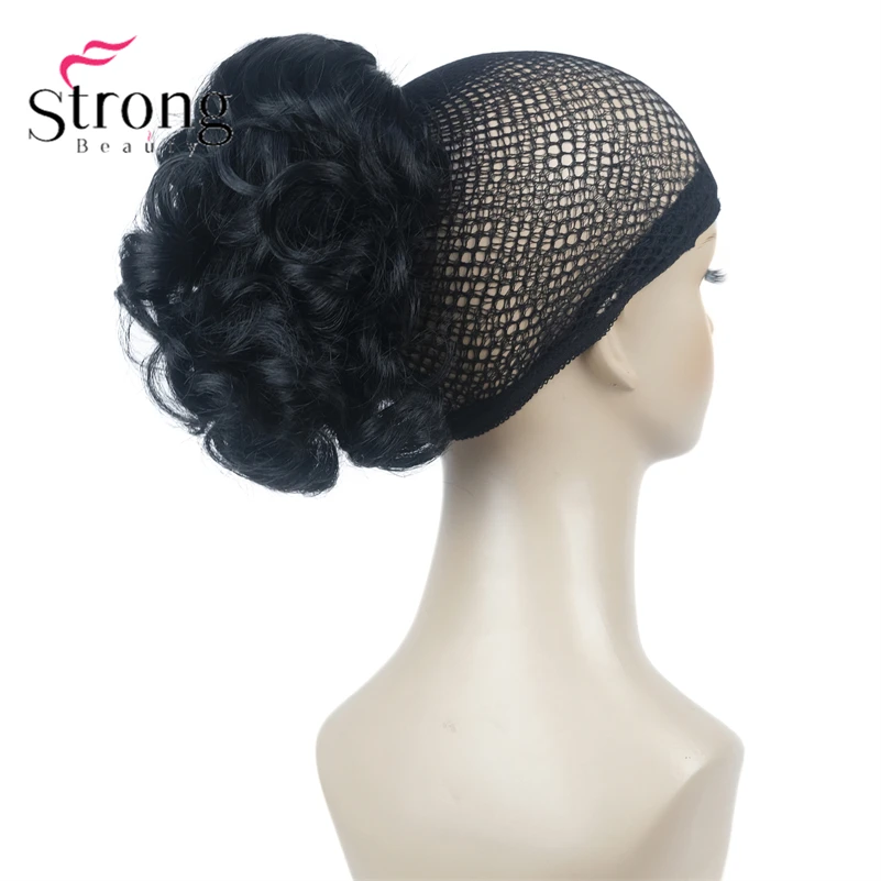 StrongBeauty Silver Short Natural Wave Ponytail Hair Extension With Claw Clip In Hairpiece COLOUR CHOICES