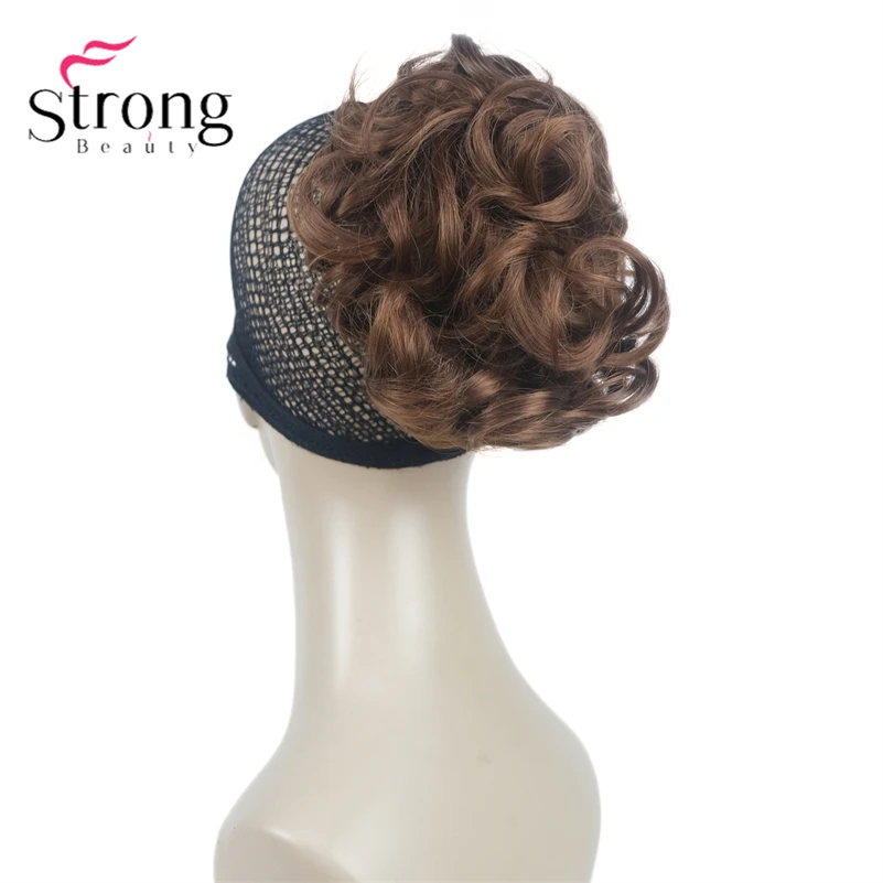 StrongBeauty Silver Short Natural Wave Ponytail Hair Extension With Claw Clip In Hairpiece COLOUR CHOICES