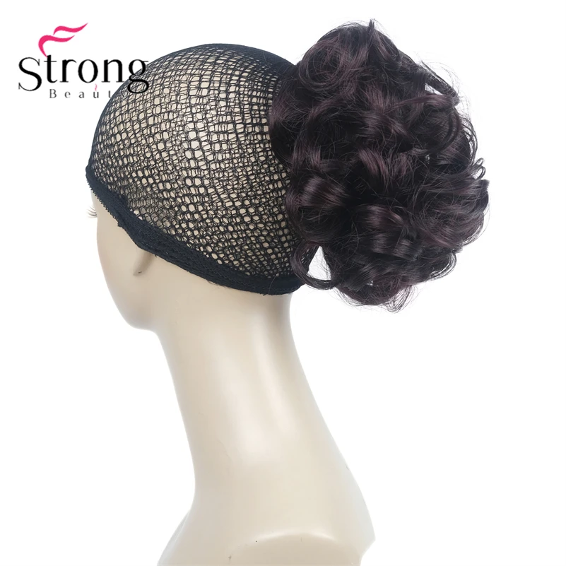 StrongBeauty Silver Short Natural Wave Ponytail Hair Extension With Claw Clip In Hairpiece COLOUR CHOICES