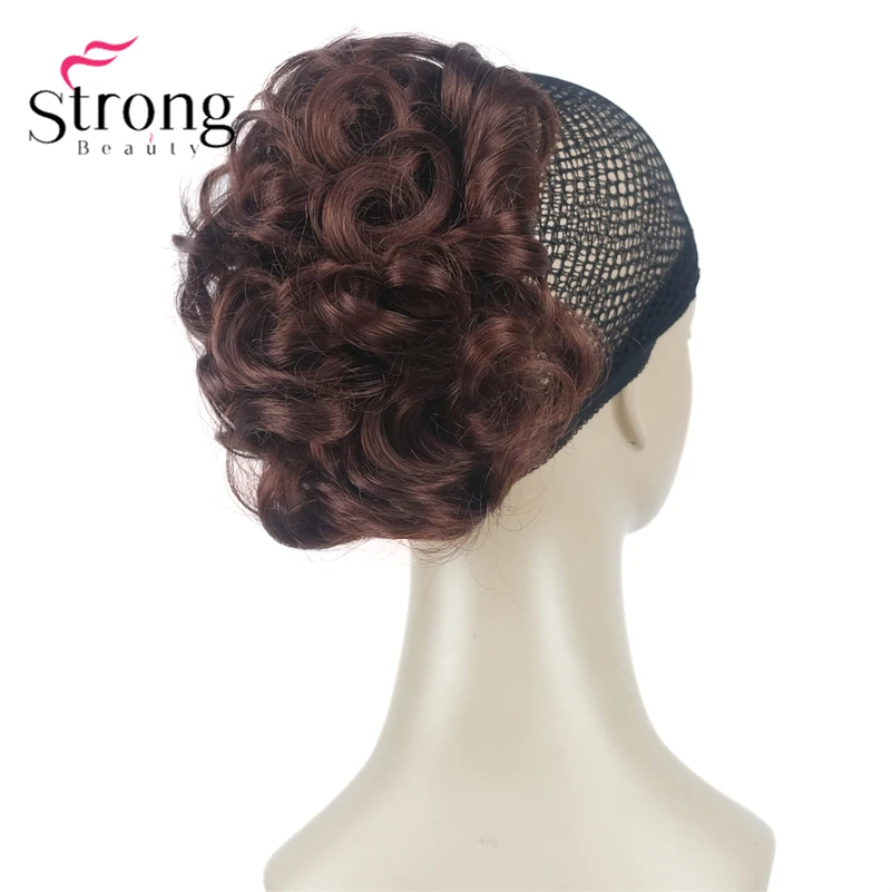 StrongBeauty Silver Short Natural Wave Ponytail Hair Extension With Claw Clip In Hairpiece COLOUR CHOICES