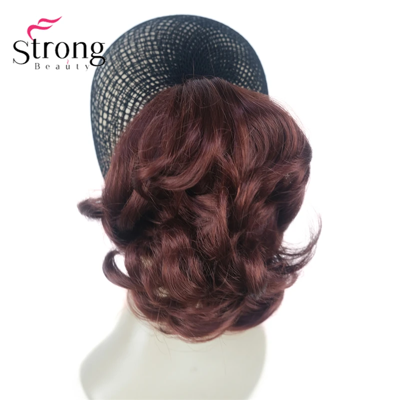 StrongBeauty Silver Short Natural Wave Ponytail Hair Extension With Claw Clip In Hairpiece COLOUR CHOICES