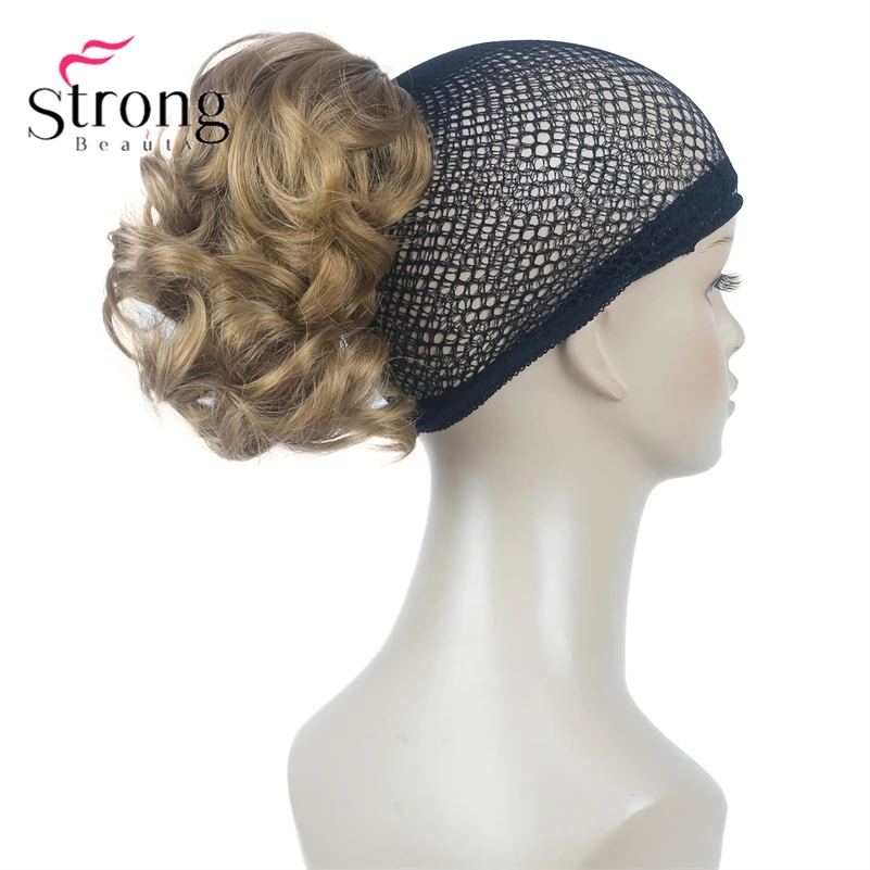 StrongBeauty Silver Short Natural Wave Ponytail Hair Extension With Claw Clip In Hairpiece COLOUR CHOICES