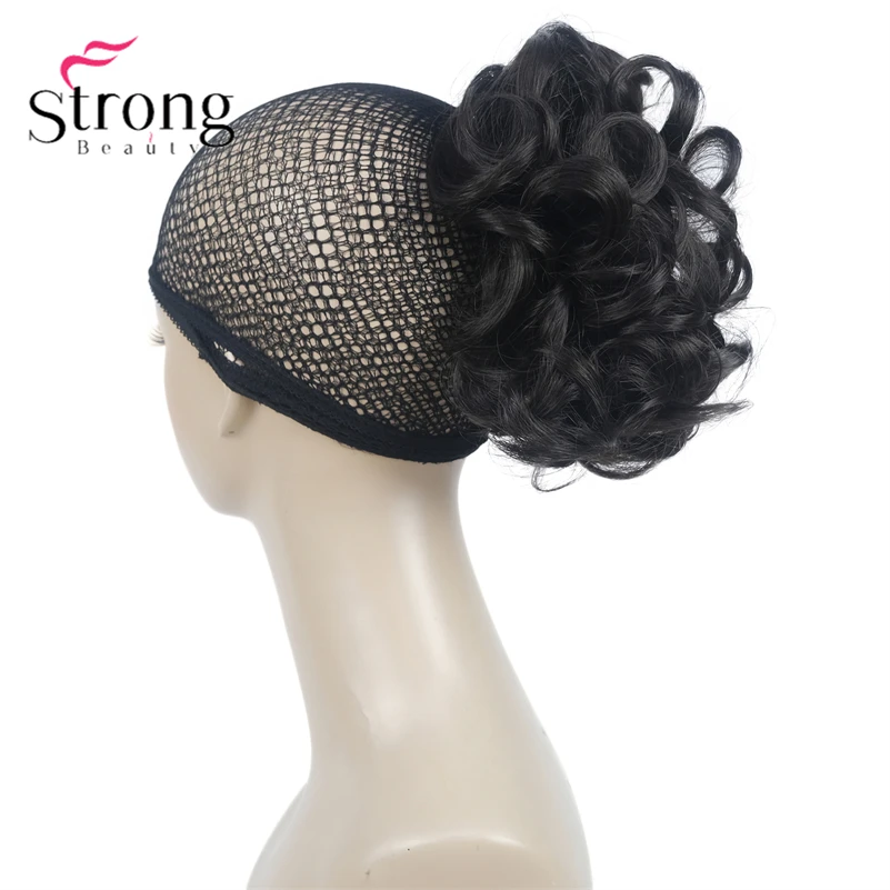 StrongBeauty Silver Short Natural Wave Ponytail Hair Extension With Claw Clip In Hairpiece COLOUR CHOICES
