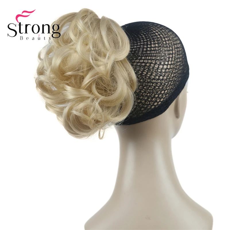 StrongBeauty Silver Short Natural Wave Ponytail Hair Extension With Claw Clip In Hairpiece COLOUR CHOICES