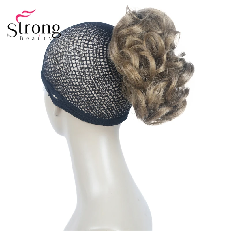 StrongBeauty Silver Short Natural Wave Ponytail Hair Extension With Claw Clip In Hairpiece COLOUR CHOICES