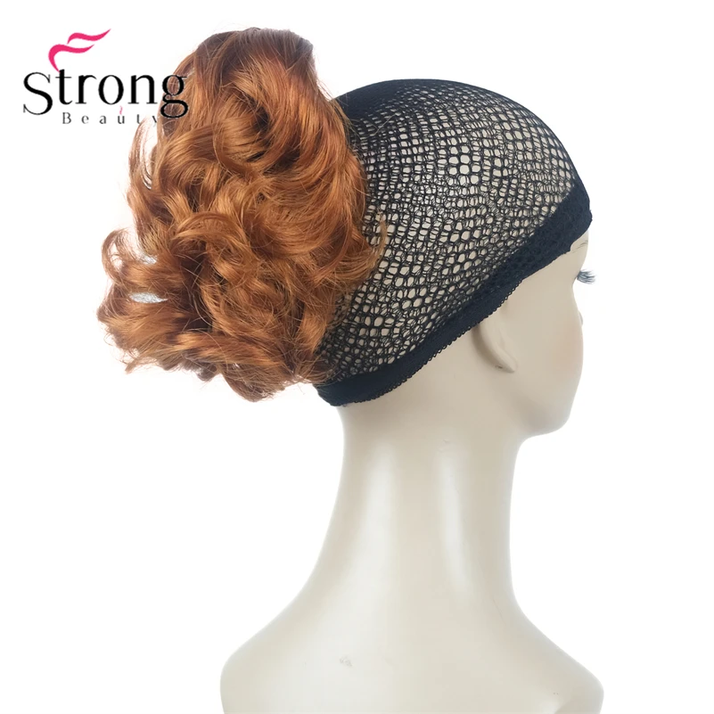 StrongBeauty Silver Short Natural Wave Ponytail Hair Extension With Claw Clip In Hairpiece COLOUR CHOICES