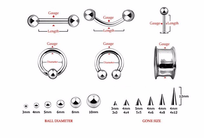 AOEDEJ 1Pair Stainless Steel Ear Tunnel Plugs Zirconia Ear Expander Stretcher Black Crystal Ear Gauges Body Piercing Jewelry