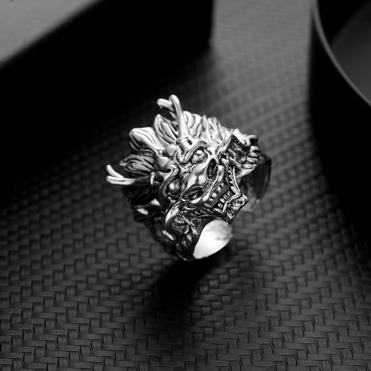 Vintage Chic Rabbit Animal Knuckle Rings for Women Charm Gothic Punk Frog Cat Octopus Opening Finger Rings Fashion Jewelry