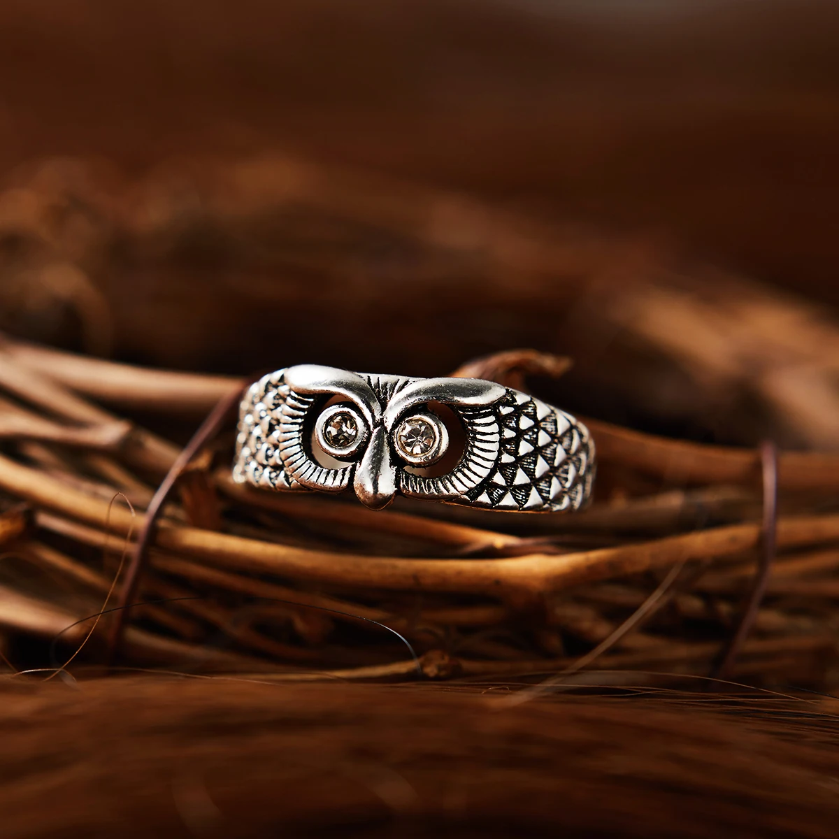 Vintage Chic Rabbit Animal Knuckle Rings for Women Charm Gothic Punk Frog Cat Octopus Opening Finger Rings Fashion Jewelry