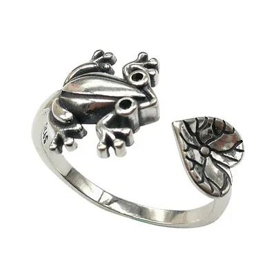Vintage Chic Rabbit Animal Knuckle Rings for Women Charm Gothic Punk Frog Cat Octopus Opening Finger Rings Fashion Jewelry