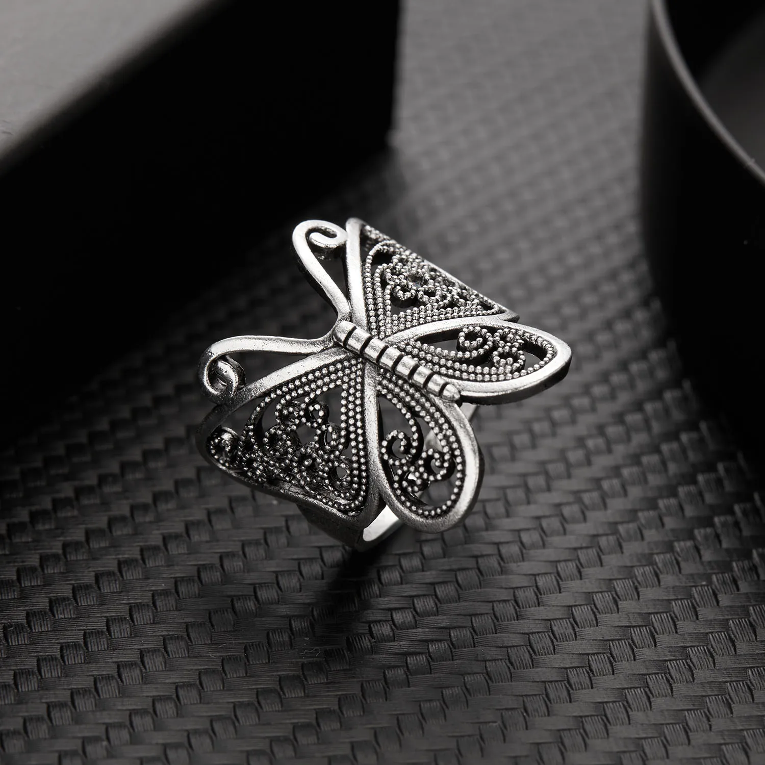 Vintage Chic Rabbit Animal Knuckle Rings for Women Charm Gothic Punk Frog Cat Octopus Opening Finger Rings Fashion Jewelry